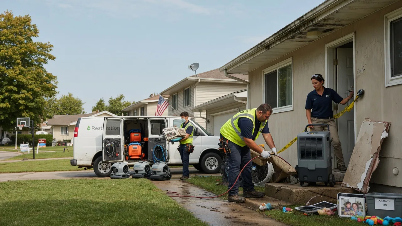 Water Damage Restoration in Speer, IL near me